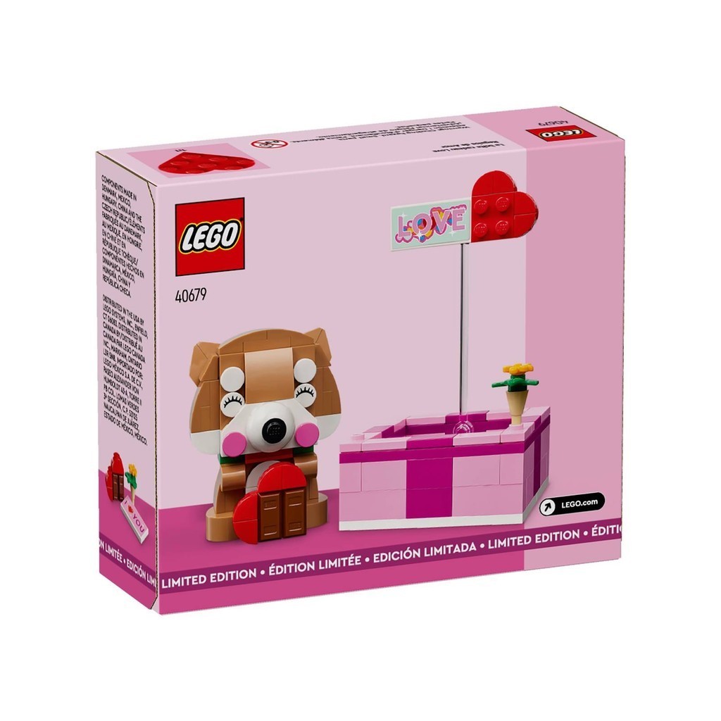 Lego Khối Xây Dựng 40679 Thú Tội Con Chó Con Quà Tặng Ngày Lễ Tình Nhân ...