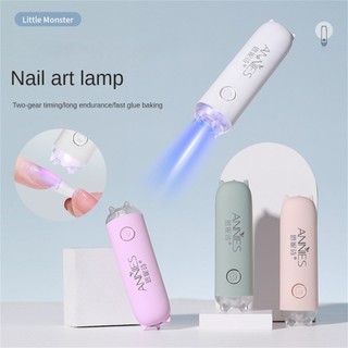 Annies Đèn móng Little Monster USB sạc nhanh, sấy khô nhanh, dụng cụ làm móng cho tiệm