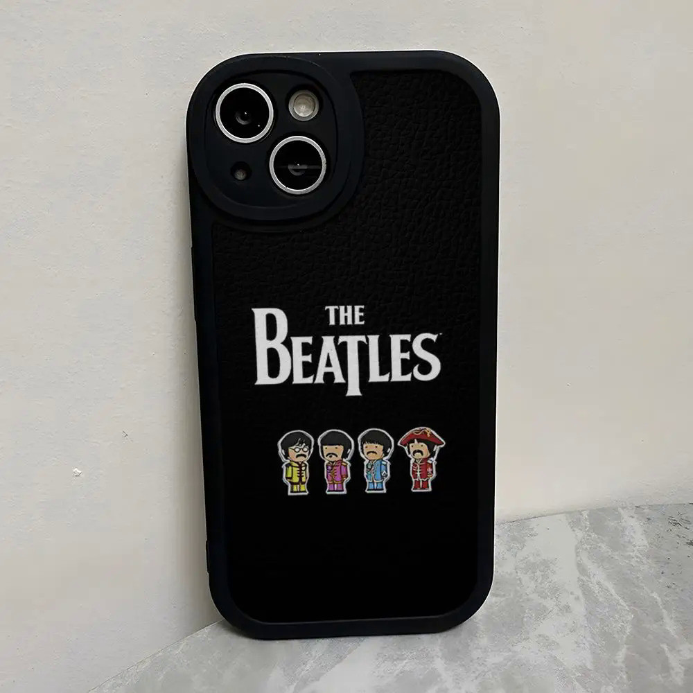 Ốp Điện Thoại TP-1 Band T-The B-Beatles Cho iPhone 17,15 Pro Max 14 Pro 11 13 12 Mini X Xr Xs 7 8 Puls Se Da Cừu Silicone So