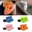 ZENZON 4 Cái / bộ Giày Lưới Cho Chó, Giày Lưới Phản Quang Thoáng Khí, Giày Cho Chó Con Chống Mài Mòn Chống Trơn Trượt Cho Thú Cưng Giày Ngắn Mùa Hè