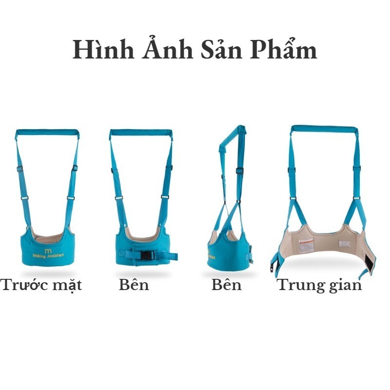 Đai Tập Đi Cho Trẻ Sơ Sinh Và Trẻ Tập Đi Chống Té Ngã, Chống Bóp Cổ, An Toàn Cho Bé, Đai Tập Đi Thoáng Khí Mùa Hè