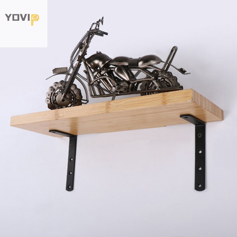 Yovip 1 Chiếc Thép Dày Cuộn Lạnh ed Đen 90 Độ Hình Chữ L Kệ VN