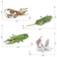 FUHUIOT Mantis Figurine, Đồ trang trí Côn trùng mô phỏng thực tế, Đồ chơi khoa học Động vật Giáo dục Nhận thức Cầu nguyện Mô hình bọ ngựa Đồ chơi trẻ em