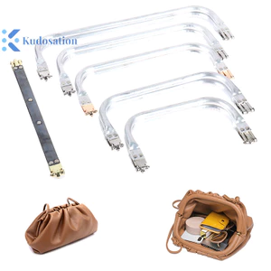 Kudosation Người Phụ Nữ Bác Sĩ Ví Khung Kim Loại Nhôm Ống Khung Túi Tay Cầm Túi Ly Hợp Phần