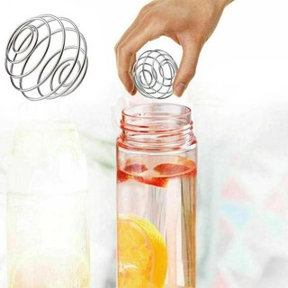 5 / 10 quả khuấy lắc sữa thép không gỉ tái sử dụng - lò xo trộn cocktail - cốc đánh bóng