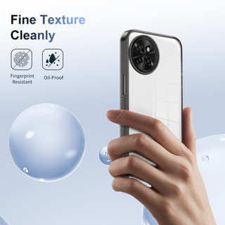 Dành Cho itel S23 Ốp điện thoại Trong Suốt Chống Sốc Sang Trọng Trong Suốt Chống Trầy Xước Ốp điện thoại Vỏ