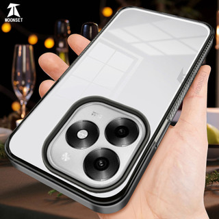 Dành Cho itel S23 Plus Ốp điện thoại Trong Suốt Chống Sốc Sang Trọng Trong Suốt Chống Trầy Xước Ốp điện thoại Vỏ