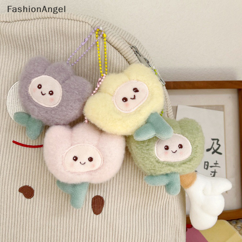 FashionAngel Hoạt Hình Dễ Thương Sang Trọng Móc Khóa Mềm Nhồi Bông Hoa Búp Bê Túi Mặt Dây Chuyền Trang Trí Móc Khóa Ô Tô Phụ Kiện Cô Gái Quà Tặng TH