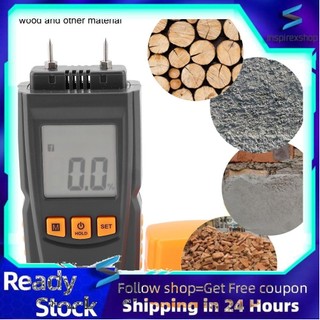 Inspirexshop Máy đo độ ẩm kỹ thuật số cầm tay LCD GM605 LCD