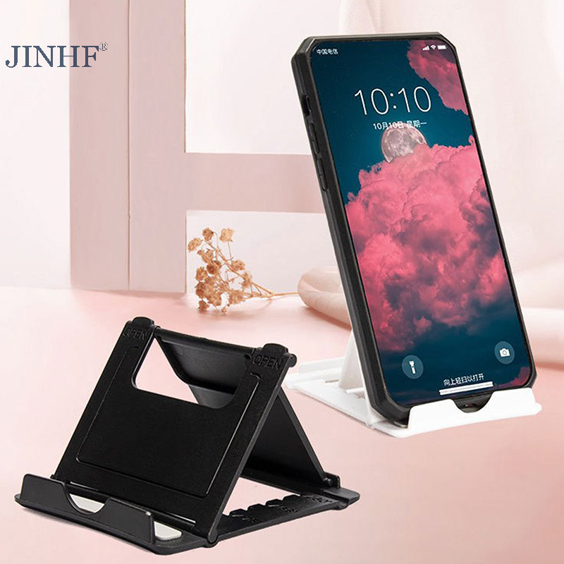 Jinhf Điện Thoại Di Động Lười Giá Đỡ Đa Góc Điều Chỉnh Đa Năng Có Thể Gập Lại Điện Thoại Di Động Máy Tính Bảng Để Bàn HOT
