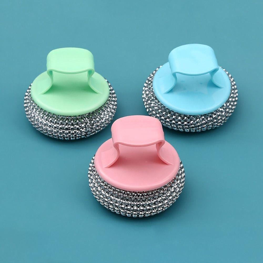 Dayberry Nồi Bàn Chải Vệ Sinh Dụng Cụ Nhà Bếp Chống Dính Dầu Làm Sạch Bóng Có Thể Giặt Được Có Tay Cầm Dầu Tẩy Rửa Bát Dụng Cụ Nướng Bánh
