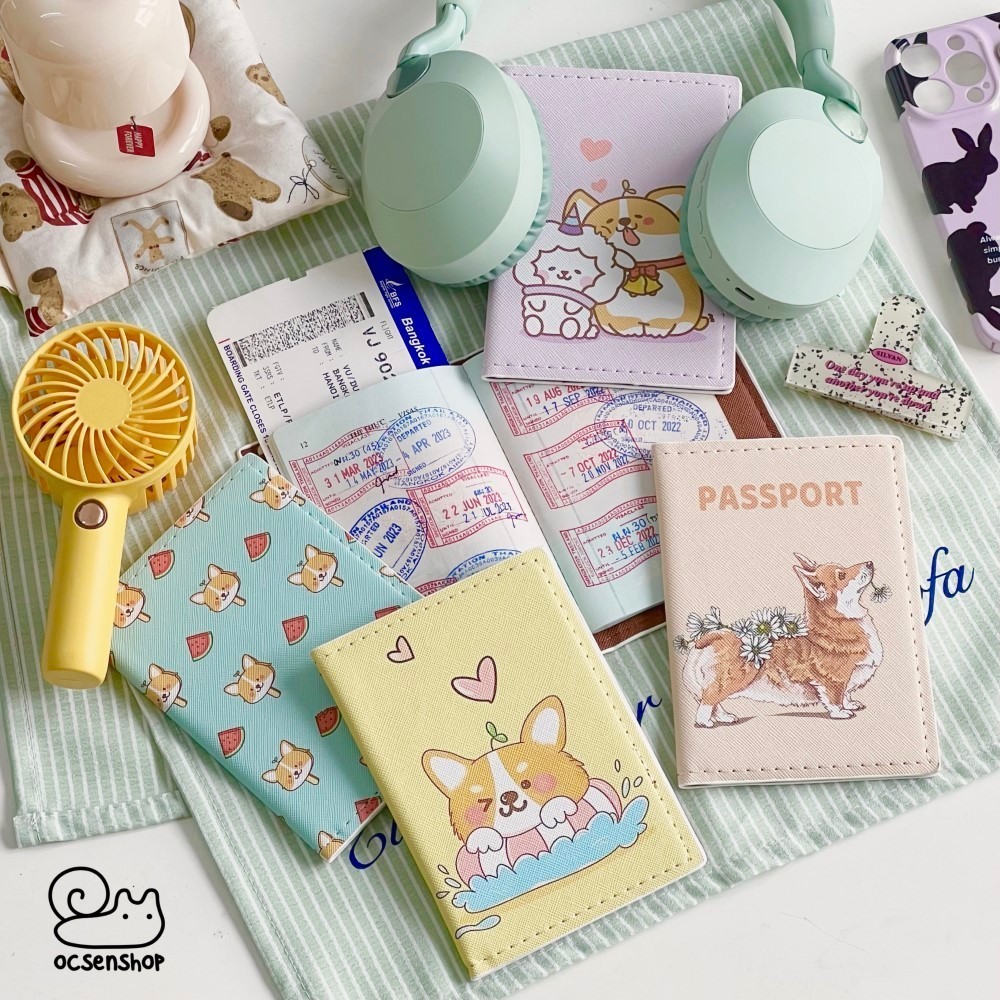 Vỏ passport Cún