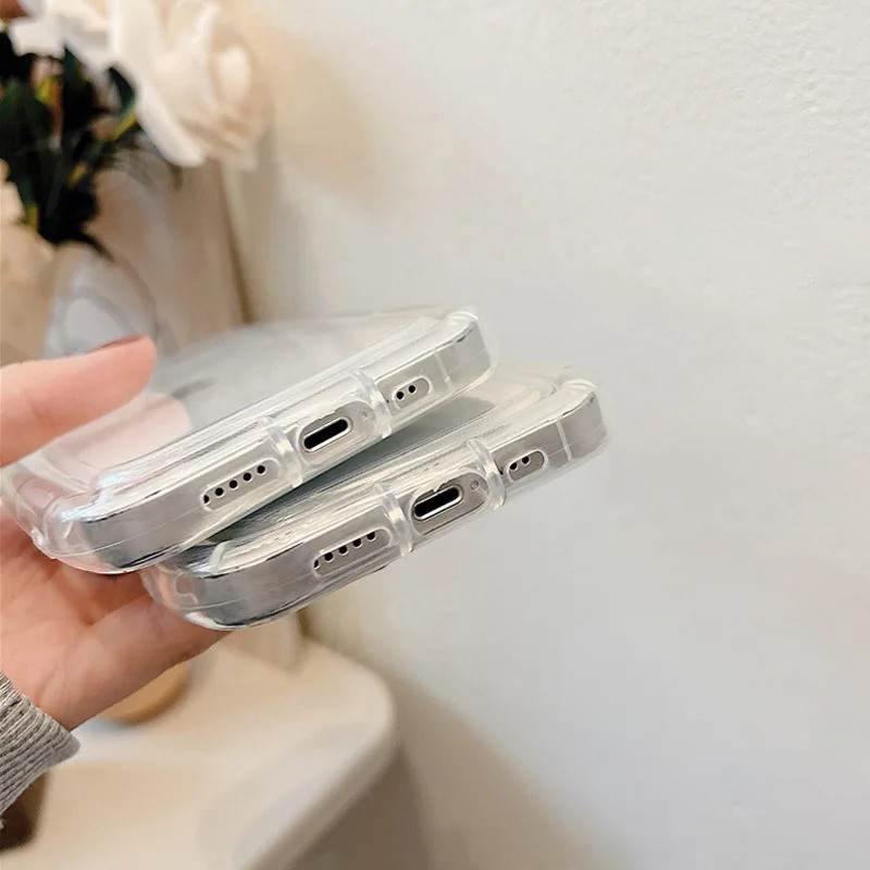 Ốp điện thoại cho Samsung Galaxy S24 S23 Ultra S22 Plus S20 FE S21 S20 Note 20 Phim hoạt hình siêu dễ thương S-Snopy Vỏ Silicon trong suốt chống sốc