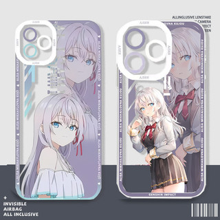 Ốp Lưng Cho Samsung Galaxy A06 A05 A05S A14 A15 A33 A73 A34 A35 A12 S20 A7 2018 Anime Quà Tặng Alya Yuki Suou Alisa Phim Hoạt Hình Mềm Trong Suốt Dễ Thương Ốp Điện Thoại