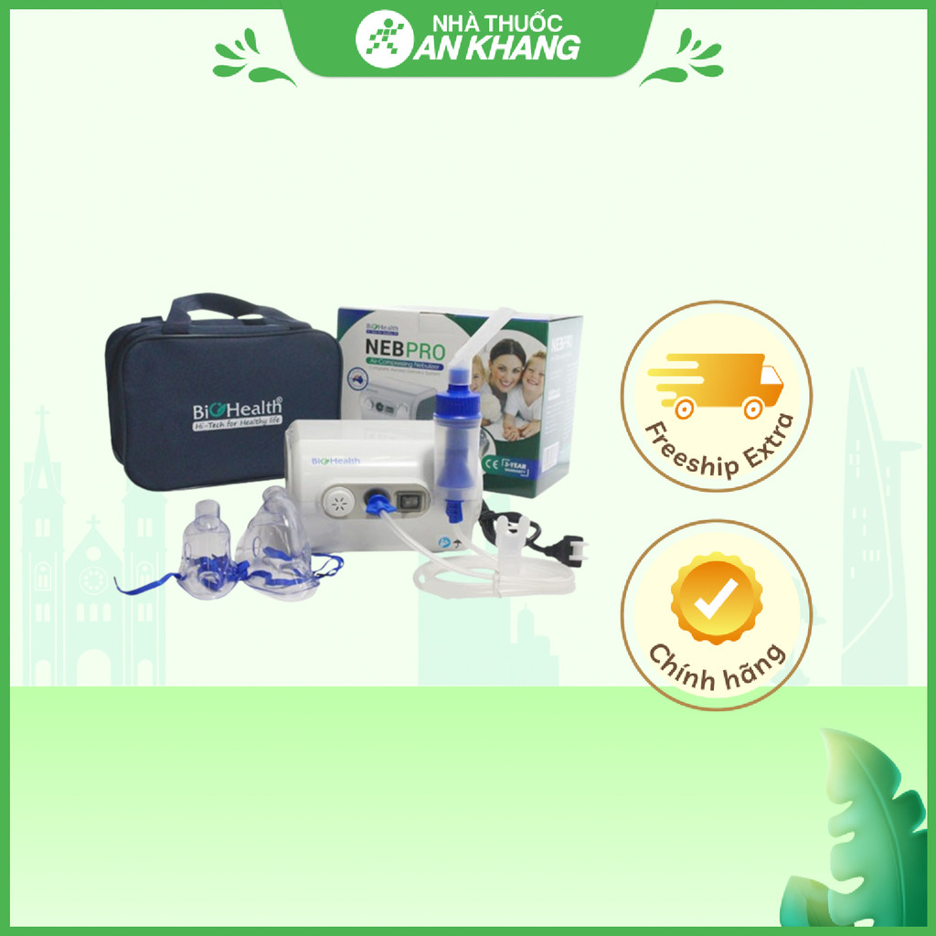 Máy xông khí dung mũi họng Biohealth Neb Pro