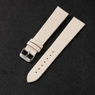 Mỏng Denim Nylon Dây Đeo Đồng Hồ 18mm 20mm 22mm 24mm Đơn Giản Dệt Vải Chính Hãng Da PU Đồng Hồ Dây Đeo Đồng Hồ Vòng Tay Nam Nữ Đen Xanh