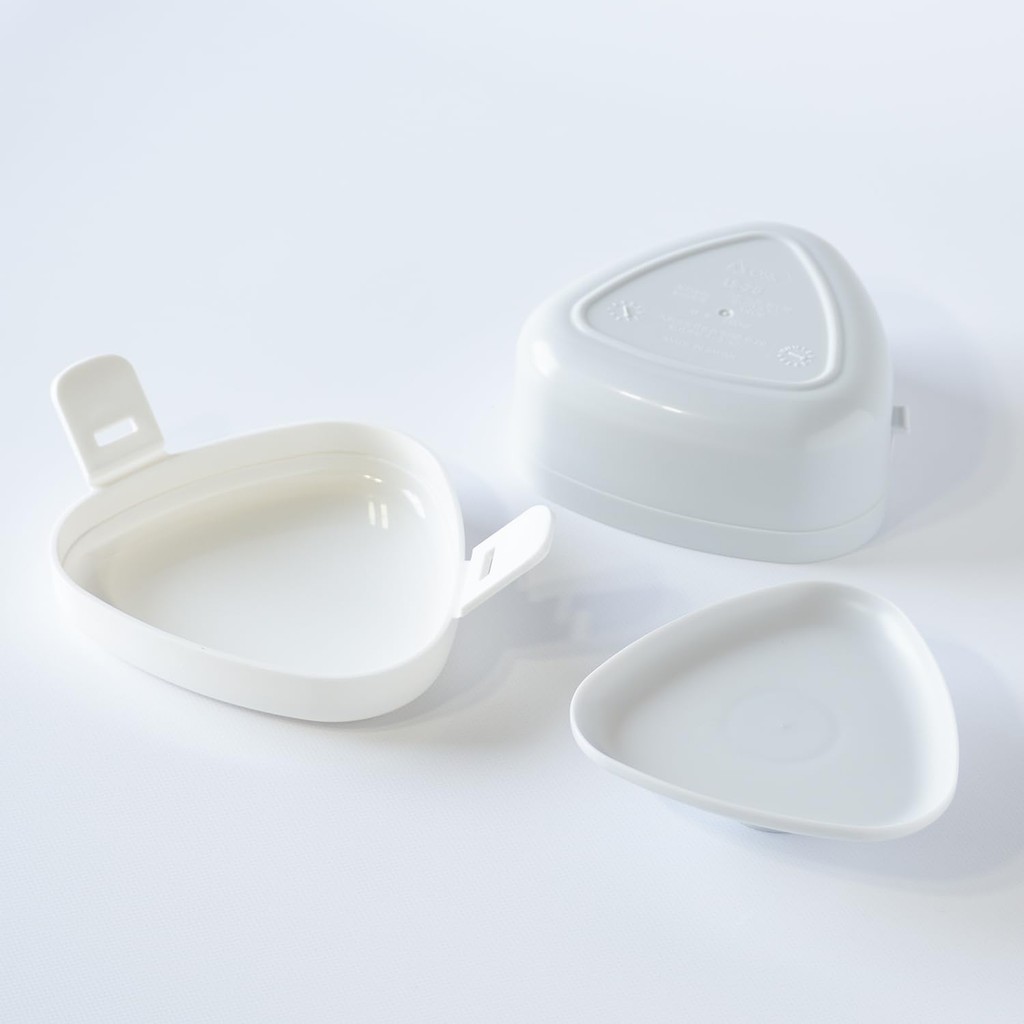 OSK Non-Pressed Rice Ball Case 290ml with Mold Microwave Safe Cute Stylish Eco-Friendly Lunch Box LS-20 Direct From Japan