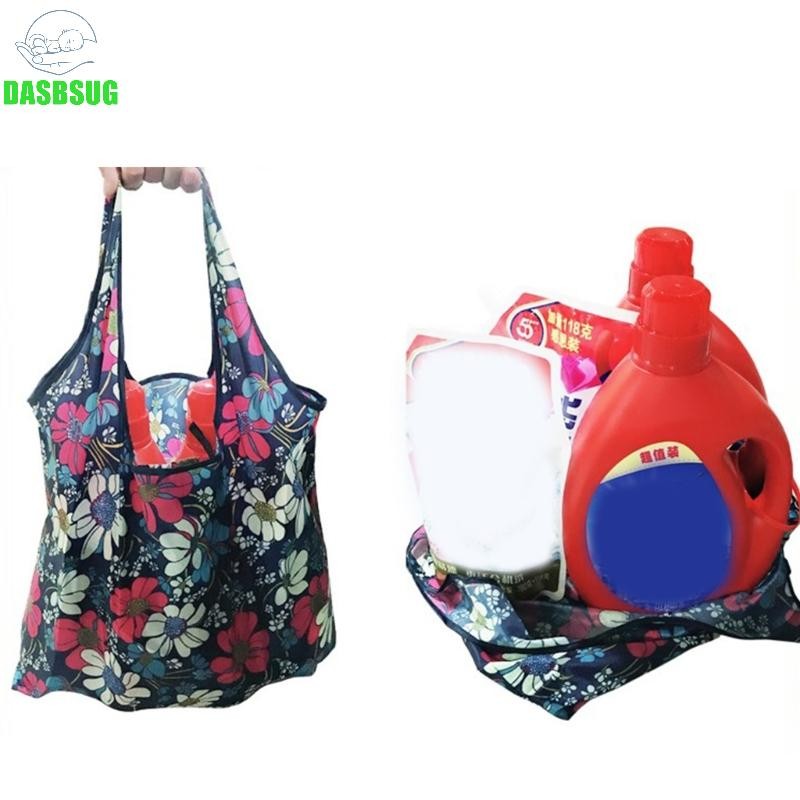 Túi mua sắm có thể gập lại DASBSUG Túi tiện lợi có thể tái sử dụng Túi thực tế sành điệu có sức chứa lớn Nhẹ cho tạp hóa