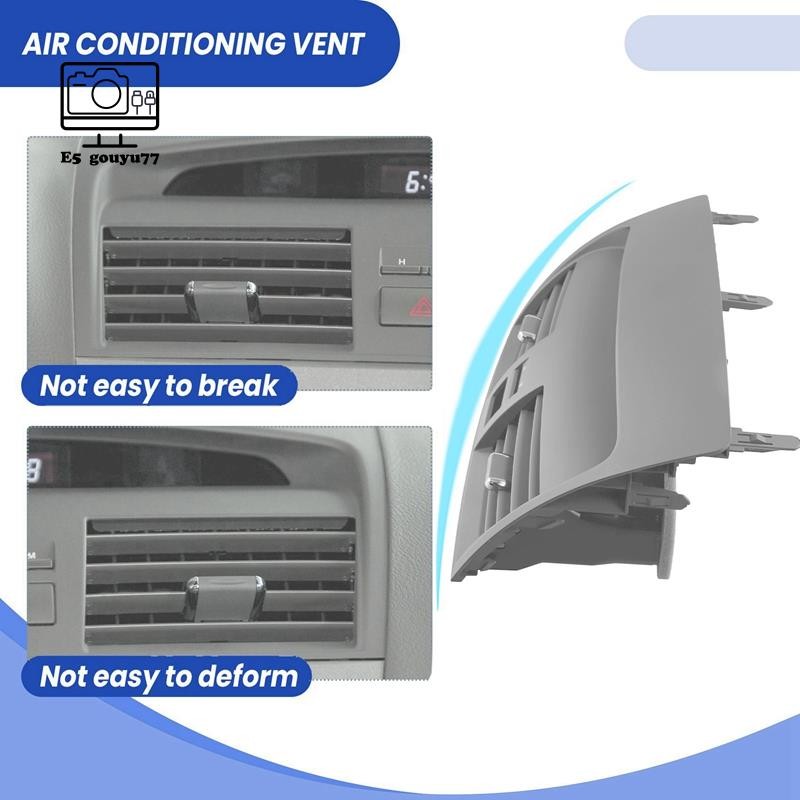 [Gouyu77] Vỏ lưới tản nhiệt điều hòa trung bình ô tô 55660-06130 55660-06040 cho 06-11 ACV40