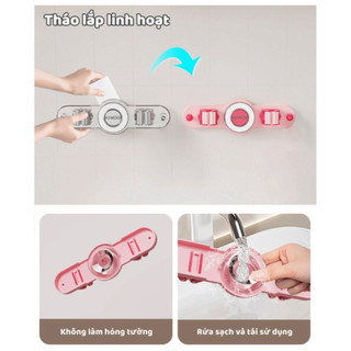 Móc Treo Chổi Kẹp Treo Cây Lau Nhà Hút Chân Không Siêu Chắc, Giá Móc Treo Đồ Đa Năng Chịu Lực Tốt NGÓI HOME - MTC03