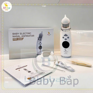 Máy Hút Mũi Điện Tử Moaz Bébé MB-010 MB-095 Giúp Trẻ Phục Hồi Lại Hệ Hô Hấp Nhanh Chóng, An Toàn, Sạch Sẽ