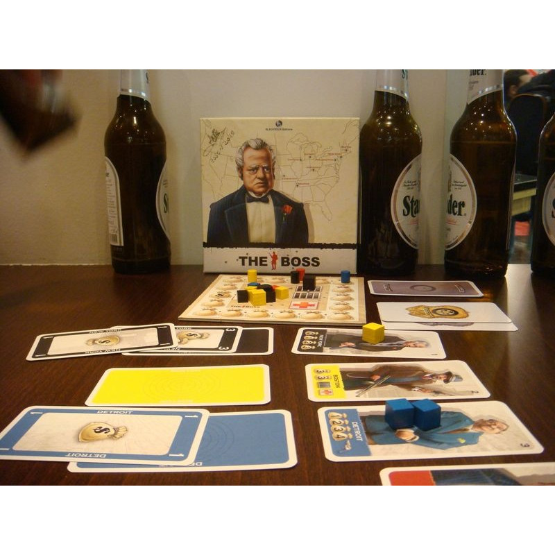 Boardgame The Boss Ông Trùm có kèm mở rộng 5-6 người Tigar 5889