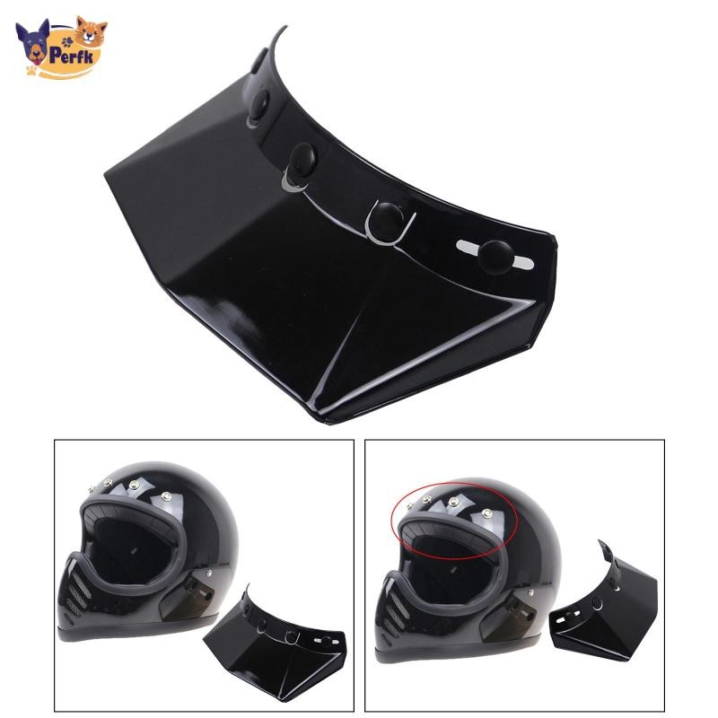 Thay thế đỉnh tấm che có thể điều chỉnh bong bóng 5 chiếc để trang trí mũ bảo hiểm xe máy
