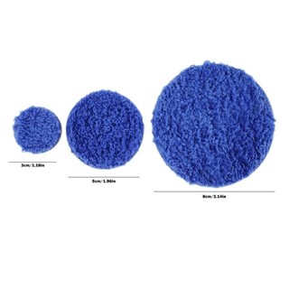 Bộ 34 Miếng Đệm Đánh Bóng - 1/2/3 Inch, Cho Máy Đánh Bóng Ô Tô