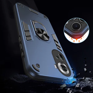 Dành Cho OPPO Reno 11 / Reno 11 Pro 5G Phiên Bản Toàn Cầu Vỏ Giáp Chắc Chắn Có Giá Đỡ Nhẫn Chân Đế Vỏ Bảo Vệ