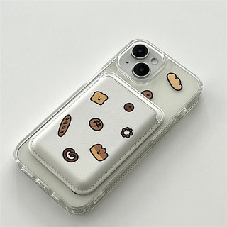 Vỏ Trong Suốt Hoạt Hình Thích Hợp Cho Iphone Xs XR XSMAX11promax 11 12promax 12 13 14 15 pro max Ốp điện thoại Ví Nữ 14promax 15pro