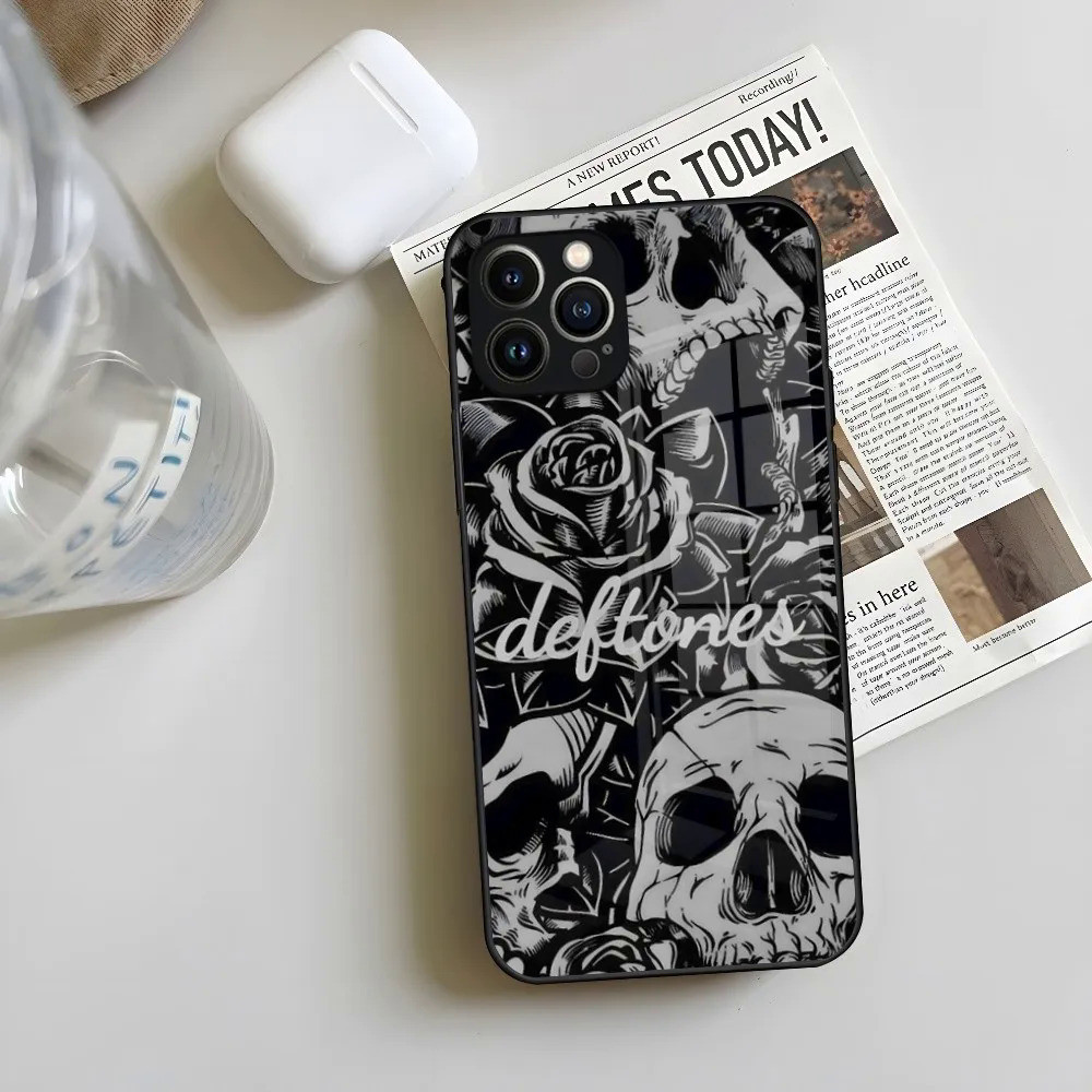 BK-1 CHO IPhone Thời Trang Deftones Ốp Lưng Điện Thoại Iphone 17,15 14 13 12 Pro Max 11 Mini X Xr Xs 8 Puls kính 0564