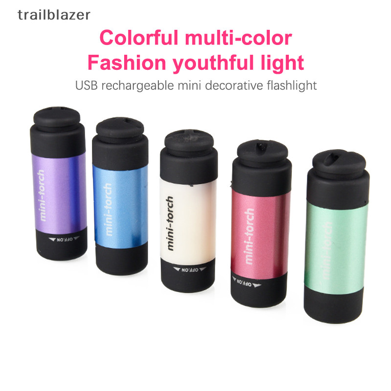 Trailblazer Đèn pin siêu sáng Usb có thể sạc lại Đèn pin nhỏ Mới