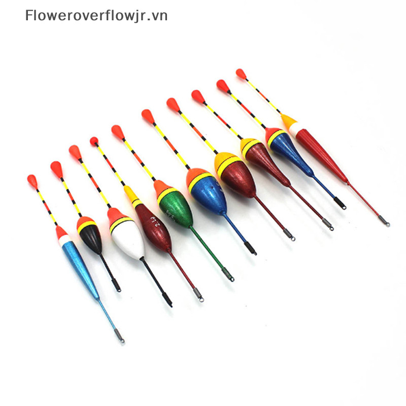 Fjr 1 / 10 Chiếc Phao Câu Cá Bộ Phao Bobber Câu Cá Phao Phao Phao Biến Động Phối Kích Thước Phao Màu Cho Phụ Kiện Câu Cá HOT
