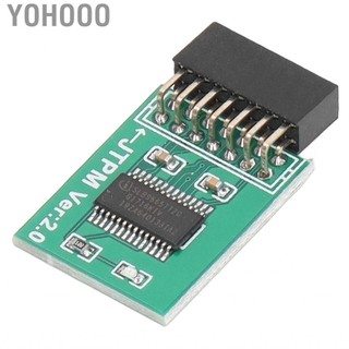 Yohooo Đối với Mô-đun MSI TPM 2.0 Mã hóa mạnh 14 chân Bảng giao diện LPC