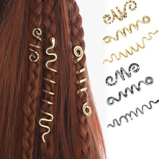 Set Phụ Kiện Vòng Tóc Kiểu DREADLOCK, Set Charm Đính Tóc Phong Cách VIKING HaminStore