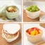 Hộp Cơm Trưa Có Thể Gập Lại JUNYUE88US, Di Động Có Nắp Bát Cắm Trại, Đế Chống Trơn Trượt Dung Tích Lớn Silicon Hộp Đựng Thực Phẩm Du Lịch