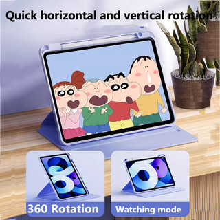 720 °Ốp Lưng Acrylic Xoay Cho iPad Air 13 inch 2024 Pro 11 2024 5th Air 11 2024 Air 6 Pro 13 Air 5 4 10th 10.9 10.2 9th Air 3 2 1 9.7 Mini 6 Pro 12.9 Có Khe Cắm Bút