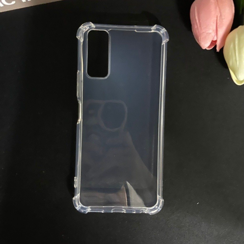 Ốp lưng Vivo Y12S / Y20 / Y20S Silicon nhựa dẻo trong suốt chống sốc viền vuông bảo vệ điện thoại bibi