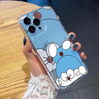Phim hoạt hình Doremon Bao gồm tất cả dễ thương CHO LABU IPhone11 Ốp lưng IPhone 12 / 13 / 14 / 15 Plus Silicone mềm vui nhộn X / 7 / 8 Vỏ bảo vệ chống sốc chống rơi