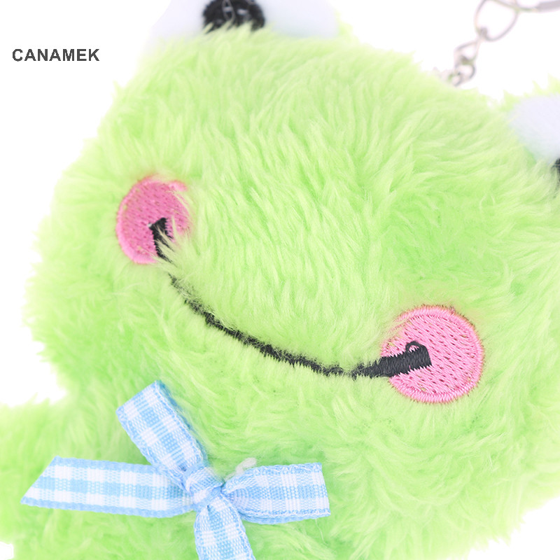 Canamek Hoạt Hình Động Vật Gấu Nhỏ Ếch Gà Nhồi Bông Sang Trọng Móc Khóa CSF