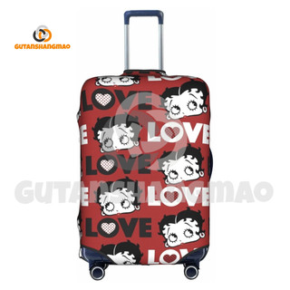 Betty Boop Hành Lý Có Thể Giặt Được Vali Bảo Vệ Chống Trầy Xước Vali Phù Hợp Với Hành Lý 18-32 Inch
