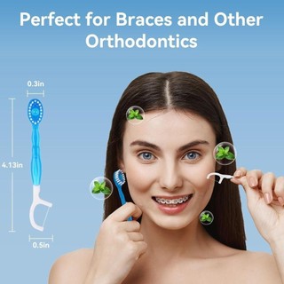 Bàn chải đánh răng du lịch Mini SPIRAKOGEO, với hạt làm mới Bàn chải đánh răng di động được dán sẵn, Bàn chải đánh răng chăm sóc vệ sinh răng miệng 5 trong 1 du lịch có bóng