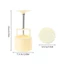 POP 100g Chất Liệu Nhựa Khuôn Bánh Trung Thu Tem Bánh Trung Thu Hình Hoa DIY Bánh Trung Thu