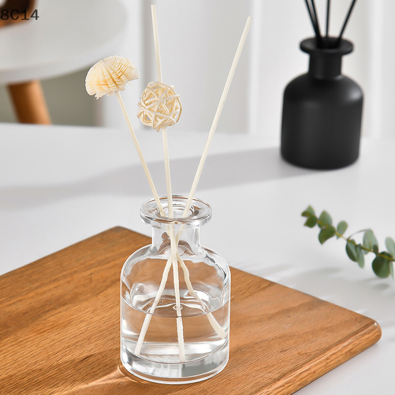 GVERLCRTN 1 Chai khuếch tán hương thơm gia đình 50ml Quà tặng tiệc Hộp đựng thủy tinh Chai khuếch tán sậy Máy khuếch tán dầu Gậy khuếch tán dầu [8C]