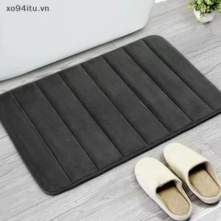 Xoitu 60x40cm Thảm chống trượt phòng tắm Thảm hấp thụ nước nhanh Thảm phòng tắm mềm Thảm trải sàn nhà vệ sinh Trang trí nội thất VN