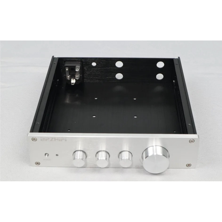 W190 H46 D191 MỚI 2104 Vỏ giải mã DAC cỡ nhỏ DIY Hi End Bộ khuếch đại công suất hạng sau Cung cấp khung gầm Anodize Vỏ âm thanh nhôm