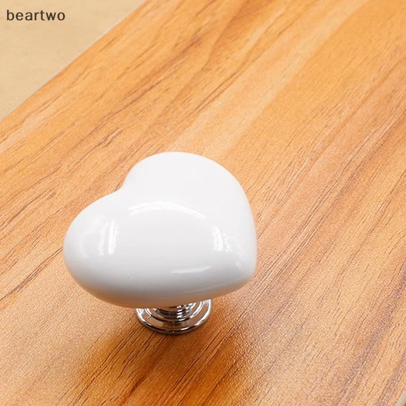 < Beartwo > Nút vệ sinh bằng nhựa đầy màu sắc hình trái tim tình yêu Tay cầm bằng nhựa dính, Tay cầm phụ kiện di động Dụng cụ ép vệ sinh Đẹp