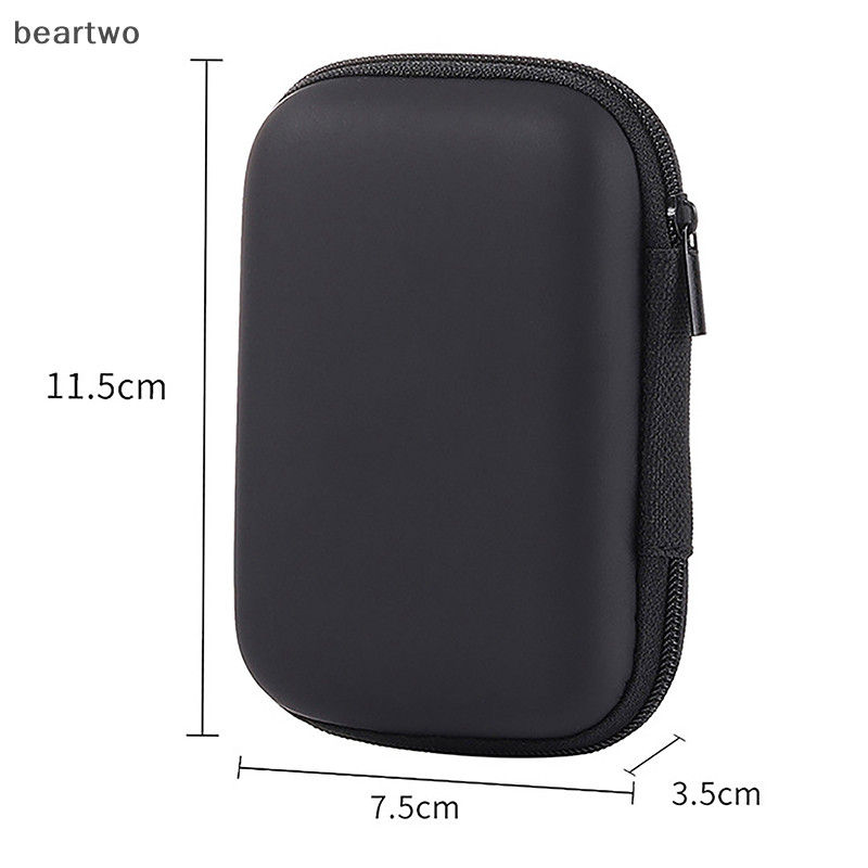 < Beartwo > Túi đựng du lịch Hộp sạc cho gói tai nghe Túi dây kéo Túi du lịch di động Tổ chức cáp lưu trữ điện tử Đẹp