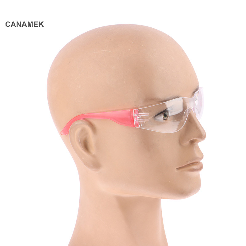 Canamek Để Đi Xe Đạp Leo Núi Đi Bộ Đường Dài Trẻ Em Kính Chống Bụi An Toàn Chống Gió Chống Sương Mù Kính Ngoài Trời Trong Suốt CSF
