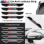 4 Cửa Xe Hyundai Dải Chống Va Chạm Tự Động Tay Cầm Phía Sau Gương Cản Miếng Dán Mới Trong Suốt Sợi Carbon Kết Cấu Chống Trầy Xước Miếng Dán Cho Creta Stargazer Ioniq 5 Santa